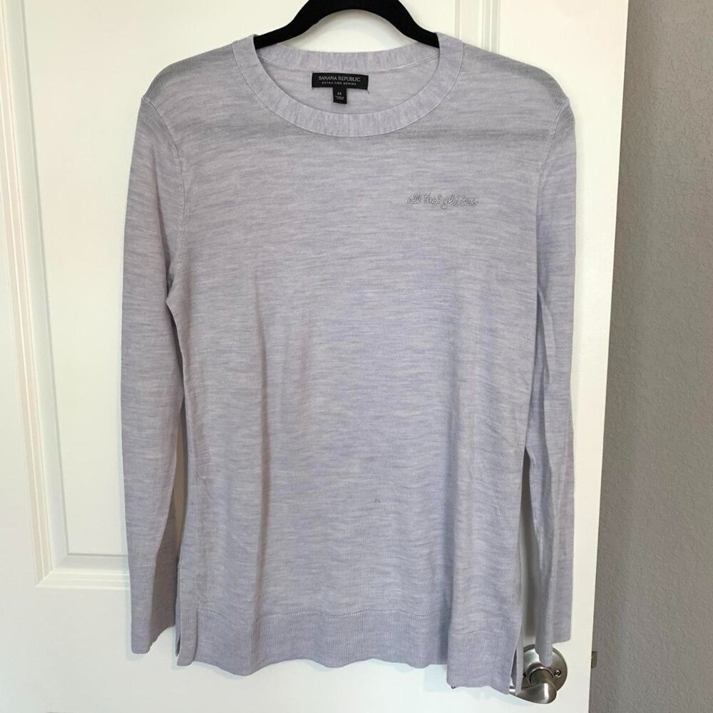 Banana Republic Merino Long Sleeve - M